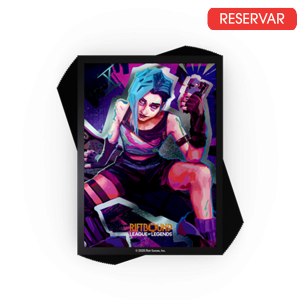 Riftbound: League of Legends TCG - Origins Jinx Art Sleeves (100 Sleeves) RESERVA