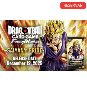 Dragon Ball Super Card Game - Fusion World - FB08 - Saiyan’s Pride BOX RESERVA