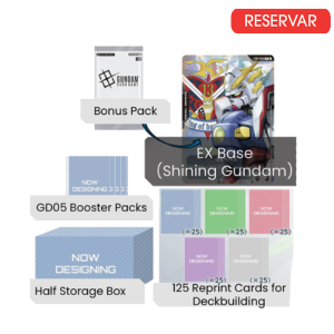 Gundam Card Game - Freedom Ascension Deck Build Box SC01 RESERVA
