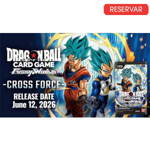 Dragon Ball Super Card Game Fusion World FB-10 Cross Force | Booster Box (24 Sobres) RESERVA