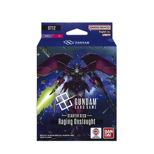 Gundam Card Game Starter Deck Display ST12 Raging Onslaught