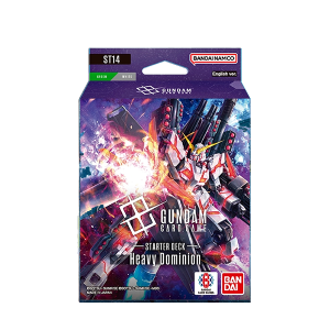 Gundam Card Game Starter Deck Display ST14 Heavy Dominion