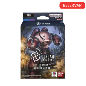 Gundam Card Game Starter Deck Display ST11 Aquatic Assault RESERVA