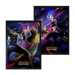 Riftbound: League of Legends TCG - Vendetta - Vi VS Jinx Sleeves (100 Sleeves)