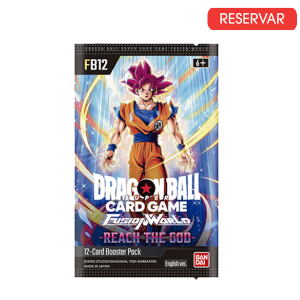 Dragon Ball Super Card Game Fusion World FB-12 REACH THE GOD | Booster Box (24 Sobres) RESERVA